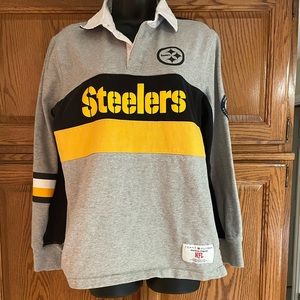 NFL TOMMY HILFIGER LONG SLEEVE STEELERS SHIRT